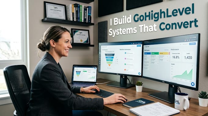 your gohighlevel expert for websites funnels and automation