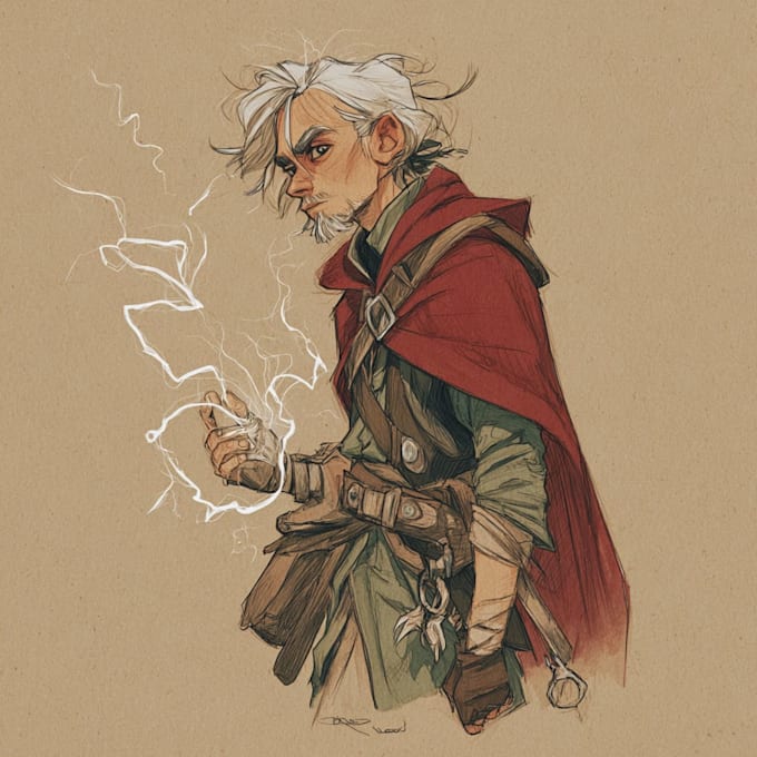 dnd character art and dnd character art