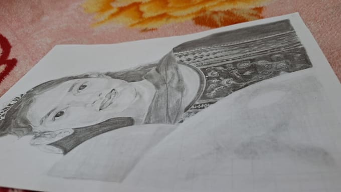 draw portraits, sketch and paint