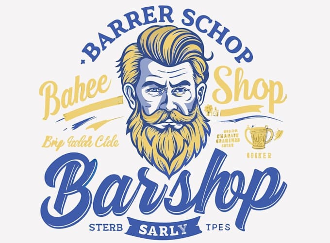 design fantastic barber logo