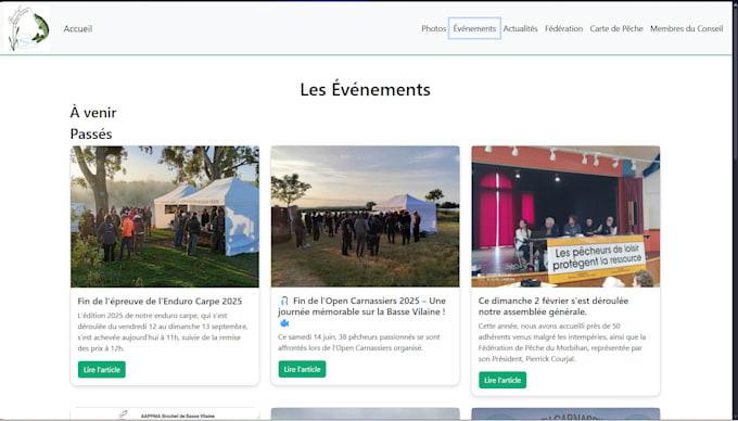 build a lowcost responsive website for your association or presentation