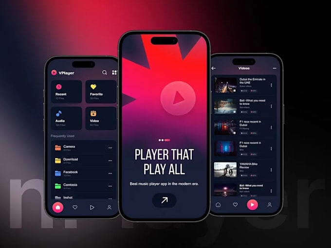 develop podcast app, radio app, music streaming app and live streaming  app