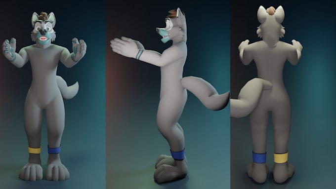 set up visemes, eye tracking, physbones and toggles for your vrchat model