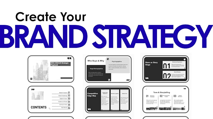 develop your complete brand strategy