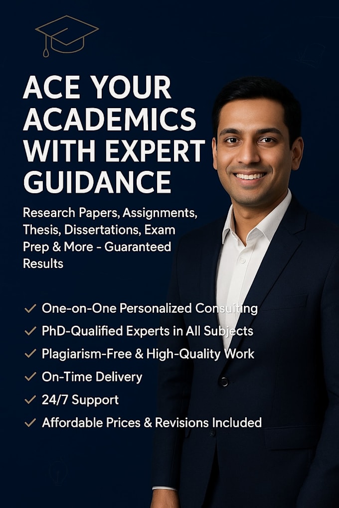 help you to write assignments, case studies and academic consultation
