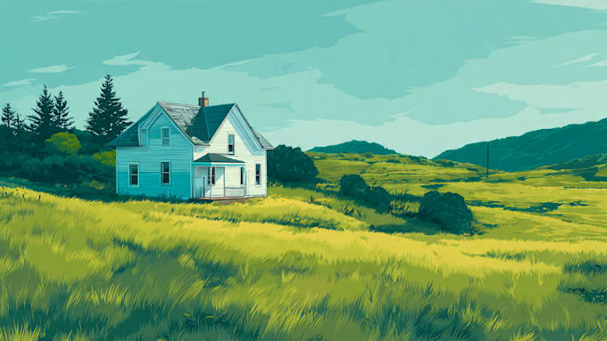 create amazing vector landscapes