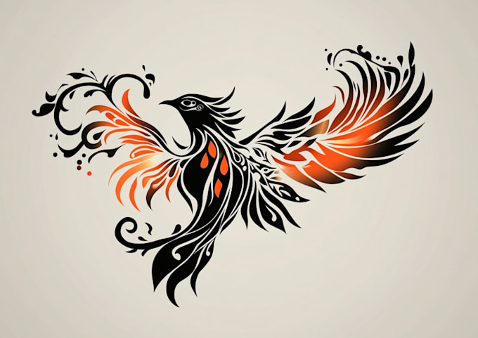 create a tribal tattoo for arm or back