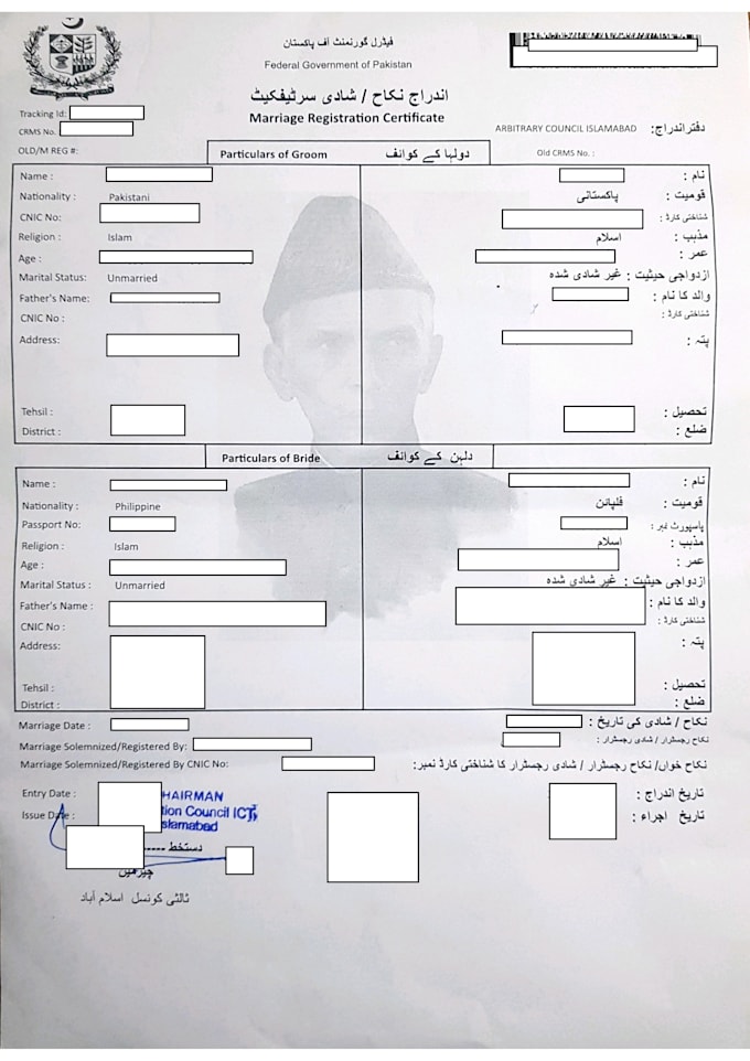 guide and process marriage or nikkah with requirements