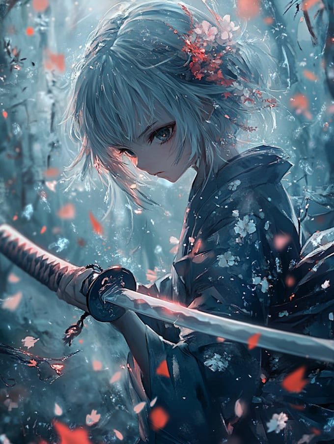 do a anime character