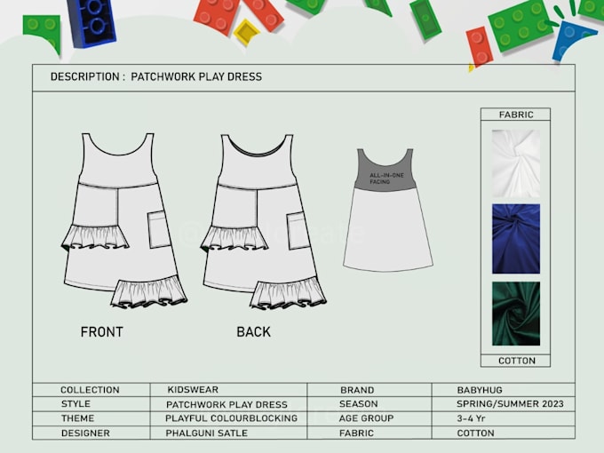 design a unique kidswear collection for your brand