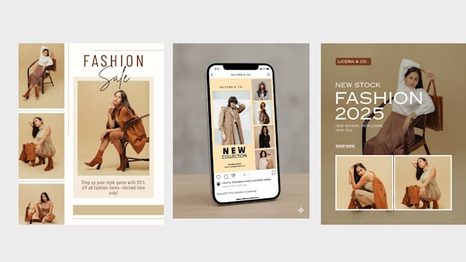 design custom social media posts
