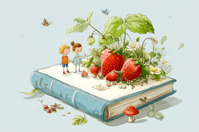 format children book, cookbook for KDP