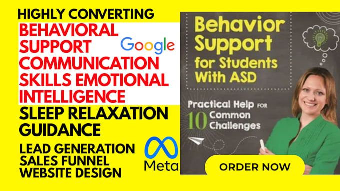 generate behavioral support communication leads and build a wordpress website