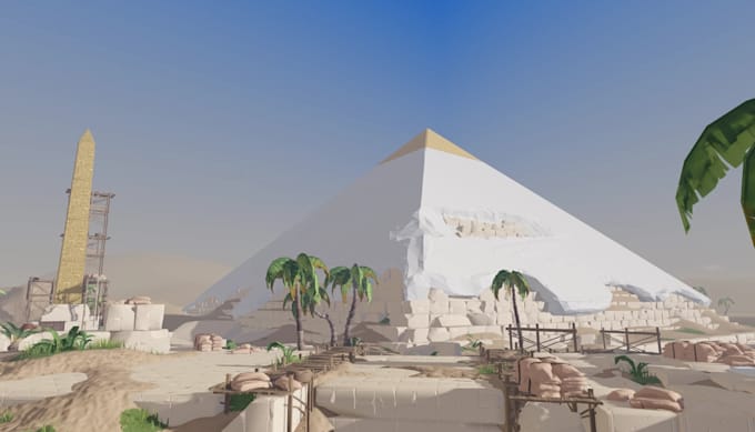 stylized roblox game environment, roblox map level,  ugc roblox assets 3d model