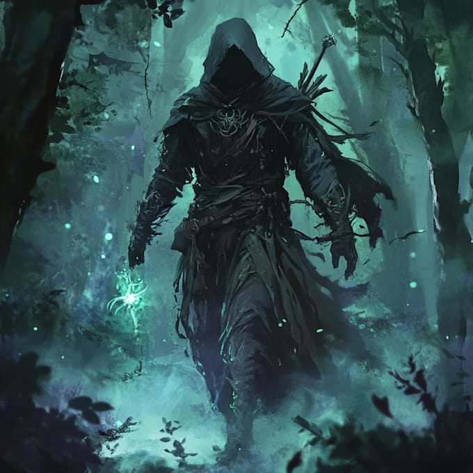 draw fantasy concept art or illustration