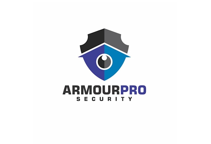 make security protection shield crypto logo design