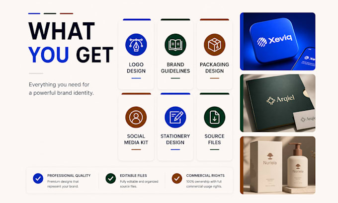 create professional brand guidelines and brand book design