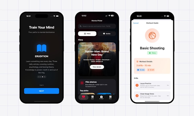 develop or fix ios native app on swiftui and swift