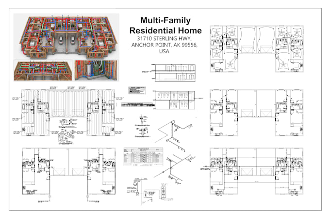create professional architectural plans, mep, permit drawings, and blueprints