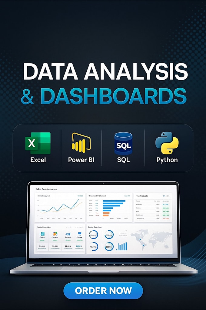 do data analysis and dashboards