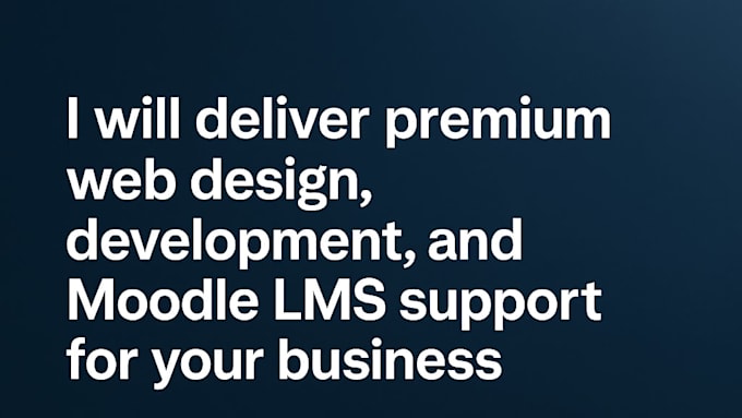 build, configure, and maintain a complete moodle lms for your organization