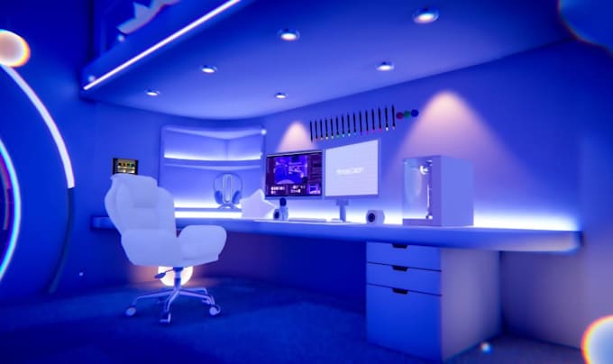 Build a premium custom vrchat world vrchat map vrc world 3d game ...