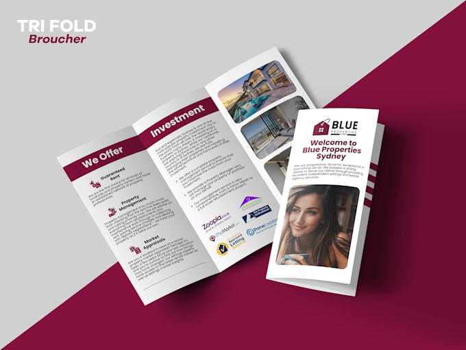 design promotional digital brochure or leaflet