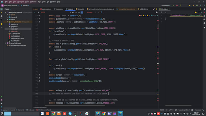 build airtable extensions , scripts and API integration