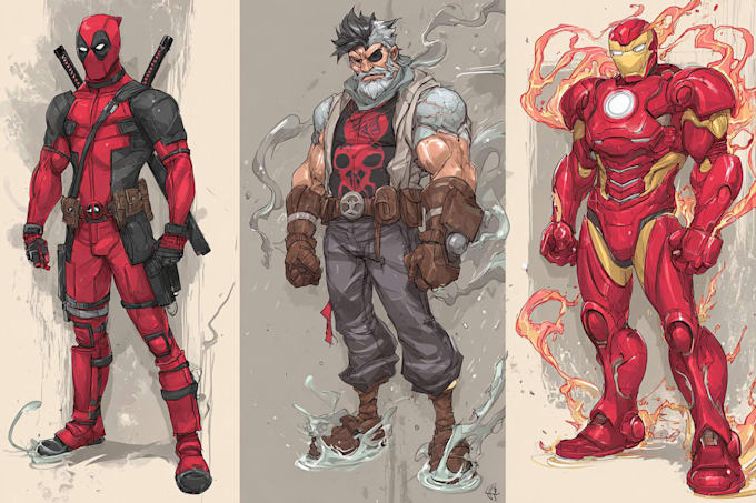 do an anime or comic character