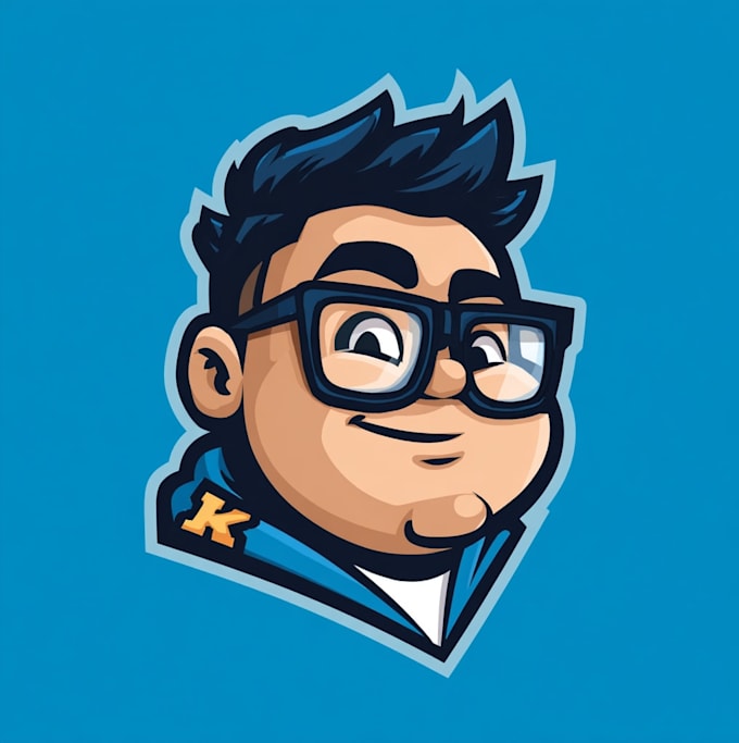 design a  cartoon logo character