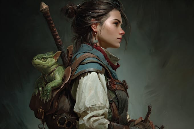 character art and dnd character art