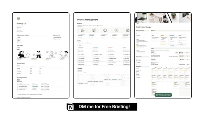 build a custom notion workspace and dashboard for you