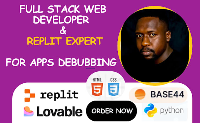 build replit ai website replit app debugging fix bugs lovable ai base44 expert