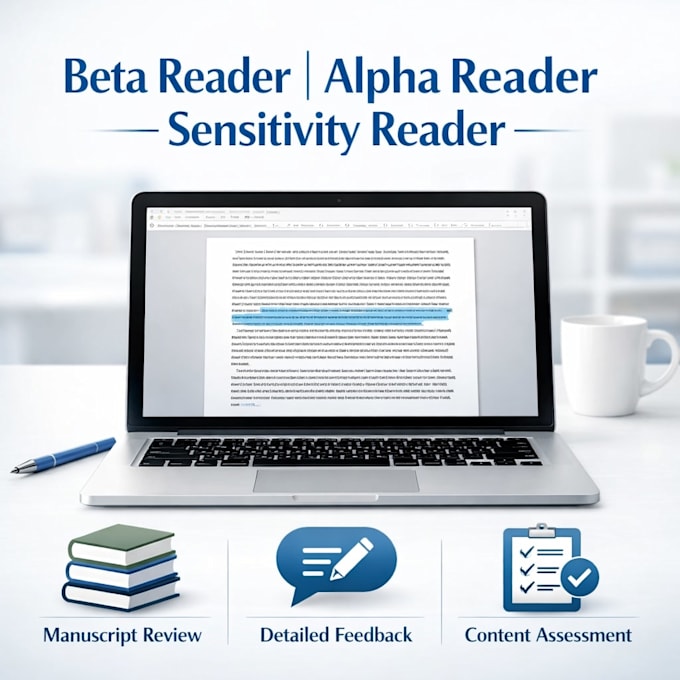 be your professional beta reader, alpha reader, and sensitivity reader