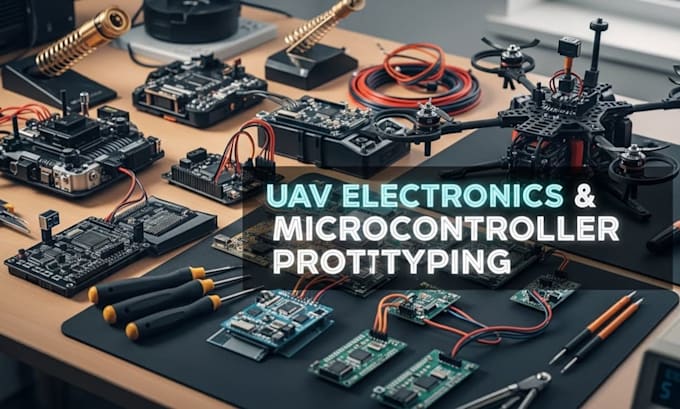 Prototype custom uav electronics and microcontroller systems by Vocal ...