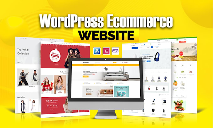 build ecommerce website or webshop with woocommerce online store