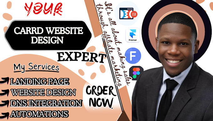 design carrd website design carrd landing page redesign carrd website carrd