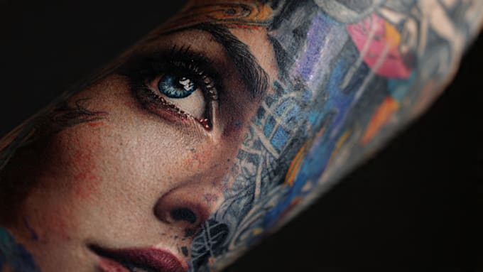 design professional tattoo and custom tattoo
