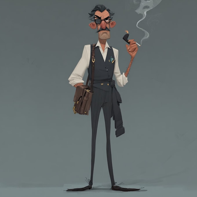 character illustration and concept art