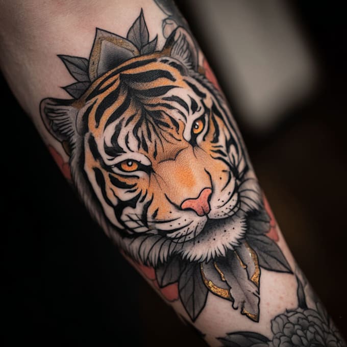 draw custom tattoo sleeve design unique modern