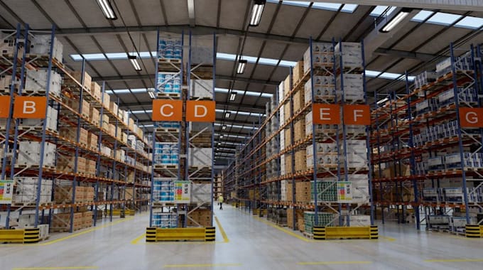 restyle warehouse cgi commercial interior architectural design rendering 3dmodel
