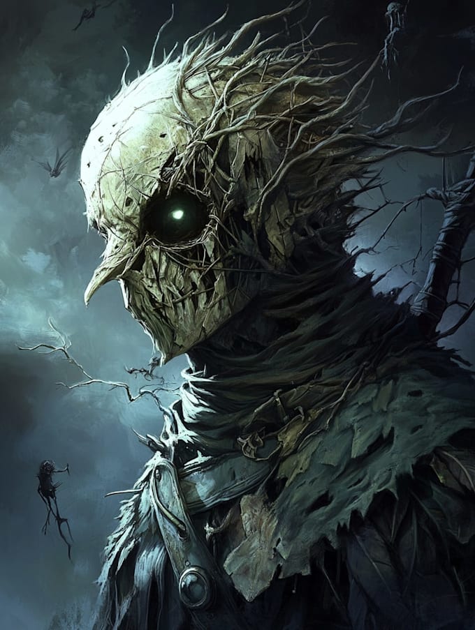 create sci fi, fantasy, horror and fiction character design