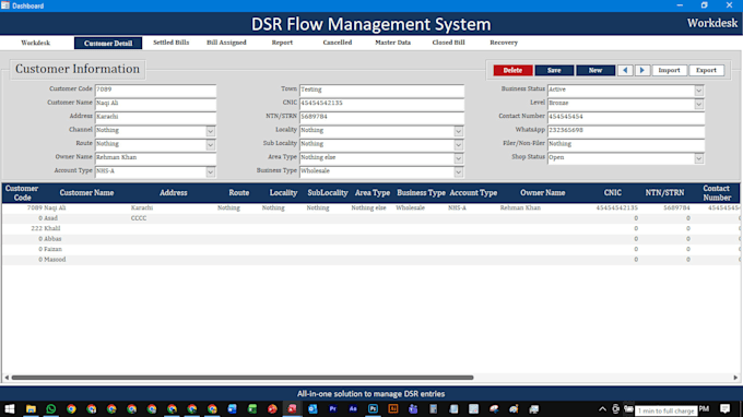 create professional ms access database