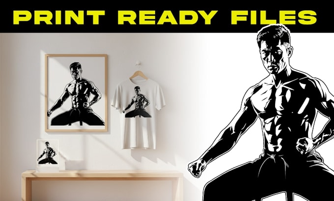 manually create a clean vector stencil or silhouette art