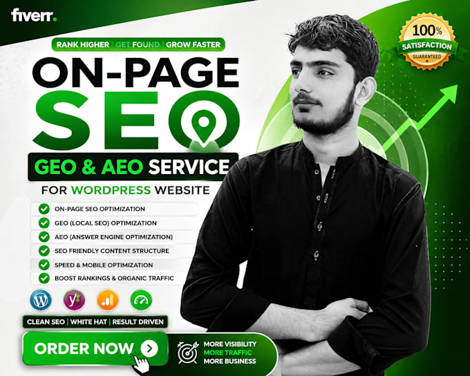 do on page seo geo aeo service for wordpress website