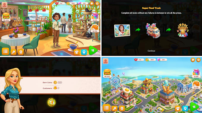 do 2d game UI design or game art for you