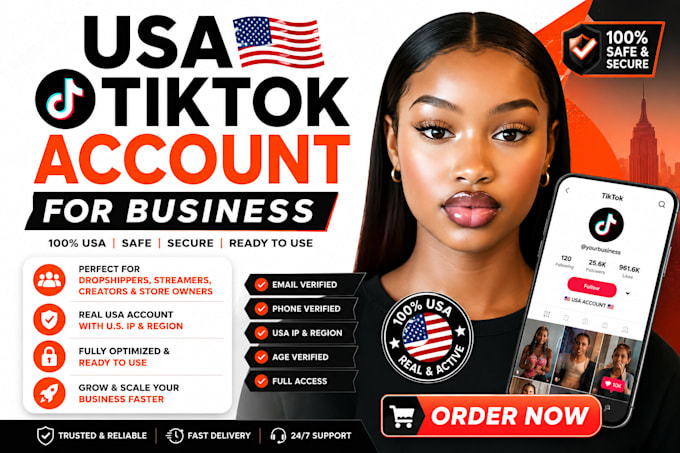 uk, USA based tiktok account