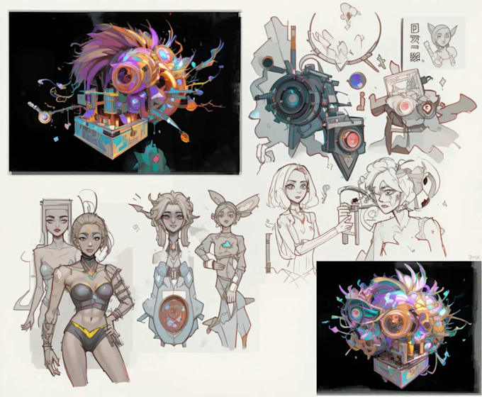 sketch product ideas for your concept