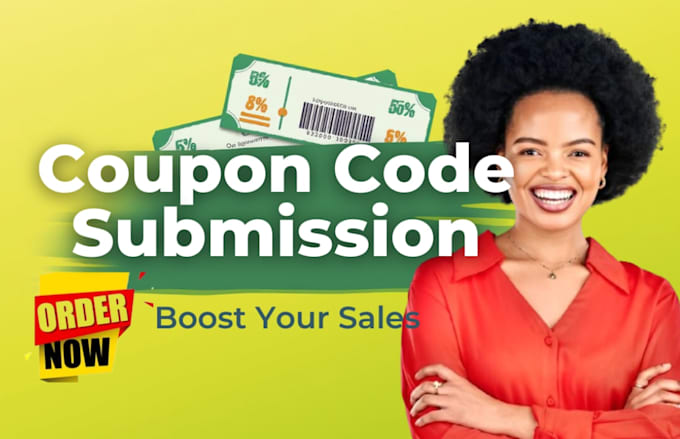 manually submit your coupon code to 70 trending sites coupon code submissions
