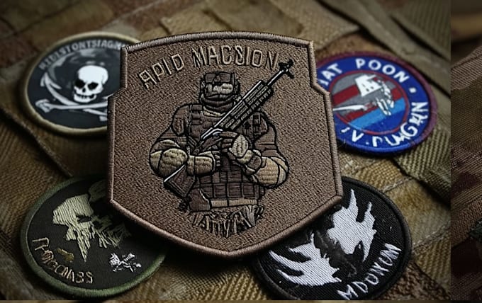 design tactical and military army logo badge patch